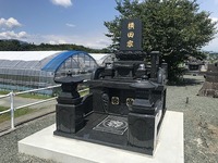 菊池市　横田様のお墓が完成しました。