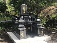 阿蘇市　大田黒様のお墓が完成しました。