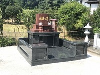 御船町　大塚様のお墓が完成しました。