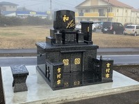 合志市　吉村家のお墓が完成しました。