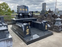 熊本市東区　お墓の完成。
