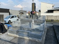 2020年11月　熊本市でお墓のリフォーム