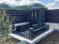 2021年7月　阿蘇郡小国町でお墓の完成です。