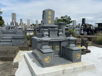 2021年9月　熊本市東区でお墓の完成です。